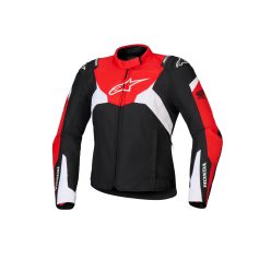  Alpinestars Honda női Stella T-Jaws V4 WP motoros kabát | Black/Bright Red/White