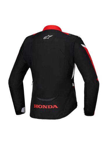 Alpinestars Honda női Stella T-Jaws V4 WP motoros kabát | Black/Bright Red/White