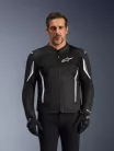 Alpinestars AST v3 Air motoros textil kabát| BLACK/WHITE
