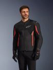 Alpinestars AST v3 Air motoros textil kabát| BLACK/GRAY/RED FLUO
