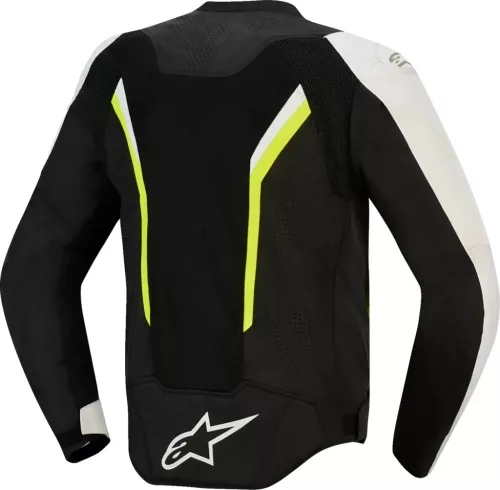 Alpinestars AST v3 Air motoros textil kabát| BLACK/SILVER/YELLOW FLUO