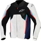 Alpinestars AST v3 Air motoros textil kabát| SILVER/BLUE/RED