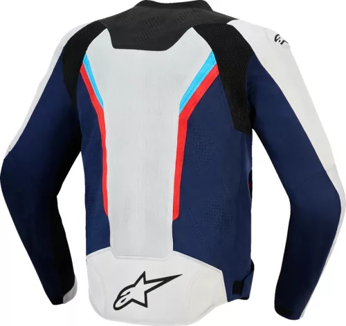 Alpinestars AST v3 Air motoros textil kabát| SILVER/BLUE/RED