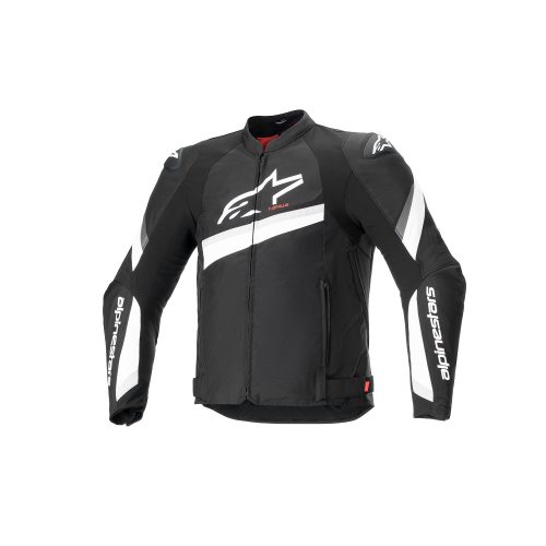 Alpinestars T-GP PLUS R V4 textil férfi motoros kabát | fekete/fehér