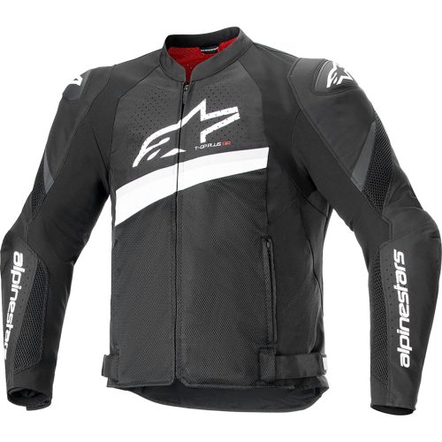 Alpinestars T-GP Plus R v4 Airflow textil férfi motoros kabát | fekete/fehér