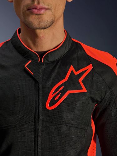 Alpinestars VIPER V4 Air nyári motoros kabát | Black/Fluo Red