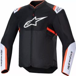   ALPINESTARS T-SPS Air v2 Férfi motoros kabát | Black/White/Red fluo