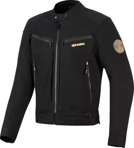 Alpinestars Bruiser motoros textil kabát | Fekete