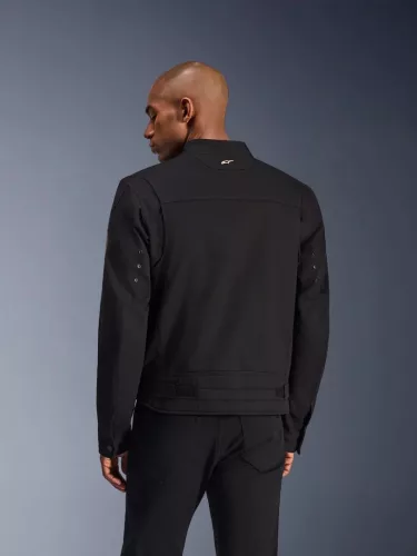 Alpinestars Bruiser motoros textil kabát | Fekete