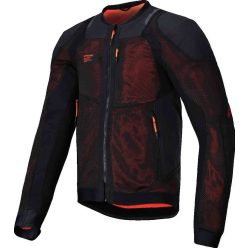   ALPINESTARS Troop-Air Pro Férfi motoros kabát | Black/Red fluo