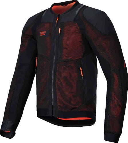 ALPINESTARS Troop-Air Pro Férfi motoros kabát | Black/Red fluo