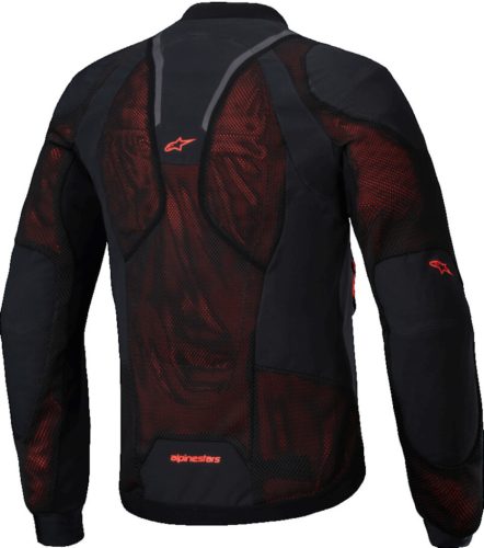 ALPINESTARS Troop-Air Pro Férfi motoros kabát | Black/Red fluo
