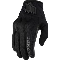 Icon női motoros kesztyű - Anthem 3 Stealth - Black