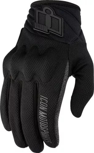 Icon női motoros kesztyű - Anthem 3 Stealth - Black