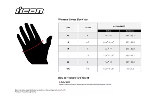 Icon női motoros kesztyű - Anthem 3 Stealth - Black