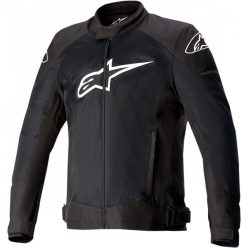   Alpinestars T-SPX SUPERAIR textíl motoros kabát | Fekete/Fehér