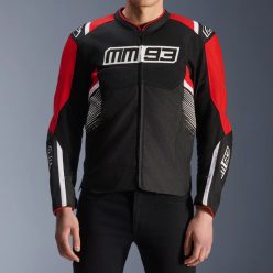   ALPINESTARS MARQUEZ MM93 T-SPS Air V2 textil motoros kabát | black/red/white