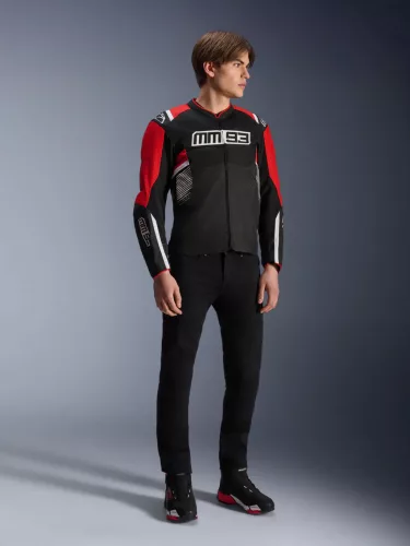 ALPINESTARS MARQUEZ MM93 T-SPS Air V2 textil motoros kabát | black/red/white