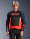 ALPINESTARS MARQUEZ MM93 T-SPS Air V2 textil motoros kabát | navy/fluo red/black
