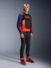 ALPINESTARS MARQUEZ MM93 T-SPS Air V2 textil motoros kabát | navy/fluo red/black