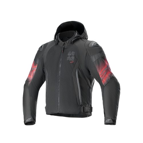 Alpinestars ZACA AIR VENOM WP motoros kabát | Black/Red