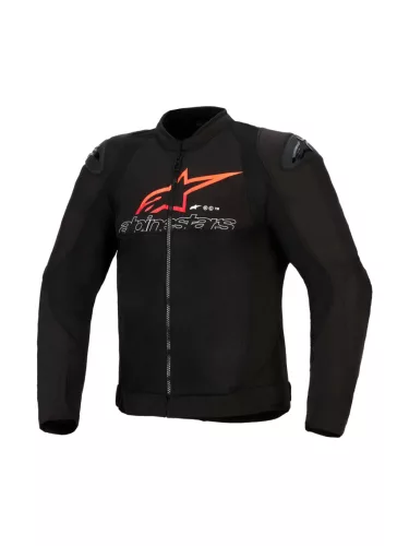 ALPINESTARS SMX AIR hálós Férfi motoros kabát | Black/Bright Red/White