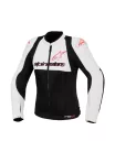 Alpinestars Női motoros kabát Stella SMX Air | BLACK/WHITE/RED FLUO