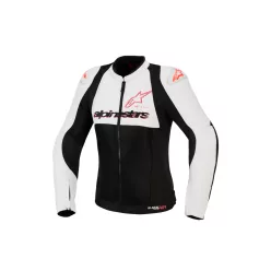   Alpinestars Női motoros kabát Stella SMX Air | BLACK/WHITE/RED FLUO