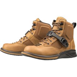   ICON Superduty 6 Safety Toe vízálló Férfi motoros cipő | Brown