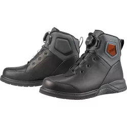 ICON Upstate Férfi motoros cipő | Black