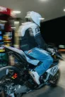 ICON Hooligan AF CE Férfi motoros cipő | White