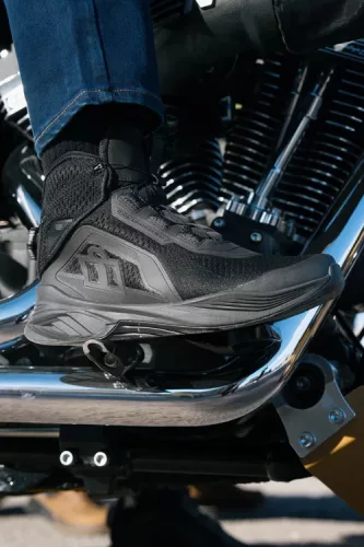 ICON Hooligan AF CE Férfi motoros cipő | Black