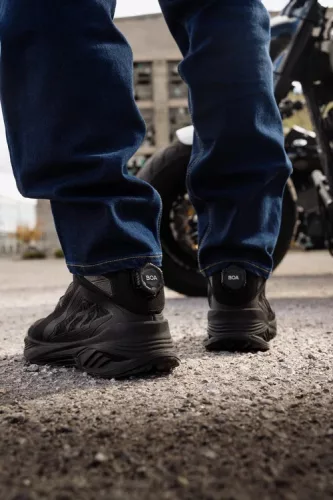 ICON Hooligan AF CE Férfi motoros cipő | Black