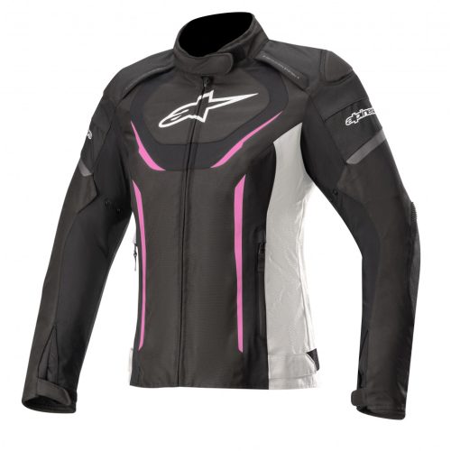 Alpinestars Stella T-Jaws WP Női vízálló textil kabát | Black/Pink/White