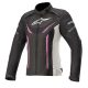 Alpinestars Stella T-Jaws WP Női vízálló textil kabát | Black/Pink/White