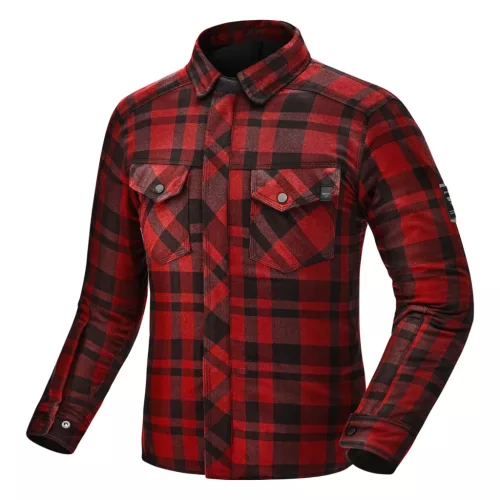 Shima RENEGADE 2.0 MEN férfi protektoros ing | Piros