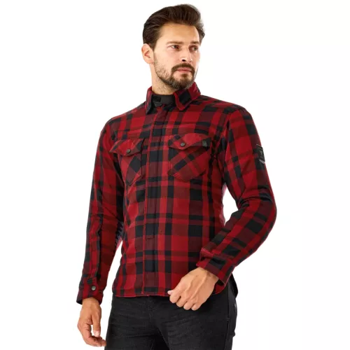 Shima RENEGADE 2.0 MEN férfi protektoros ing | Piros