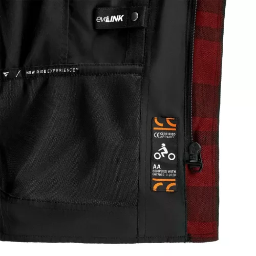 Shima RENEGADE 2.0 MEN férfi protektoros ing | Piros