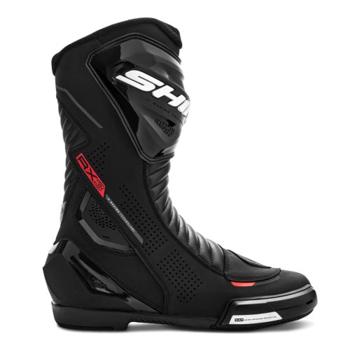 SHIMA RX-3 Férfi motoros csizma | Black/Red fluo
