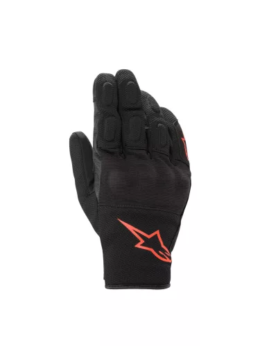 ALPINESTARS S-MAX Drystar® vízálló motoros kesztyű | Black/Red