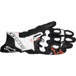   Alpinestars GP Plus R V3 Férfi motoros bőrkesztyű | Black/White/Red