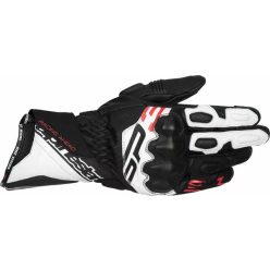 ALPINESTARS motoros kesztyű SP-3 | Black/White/Red fluo