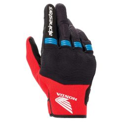   Alpinestars HONDA COPPER Férfi motoros kesztyű | Black/Red/Blue