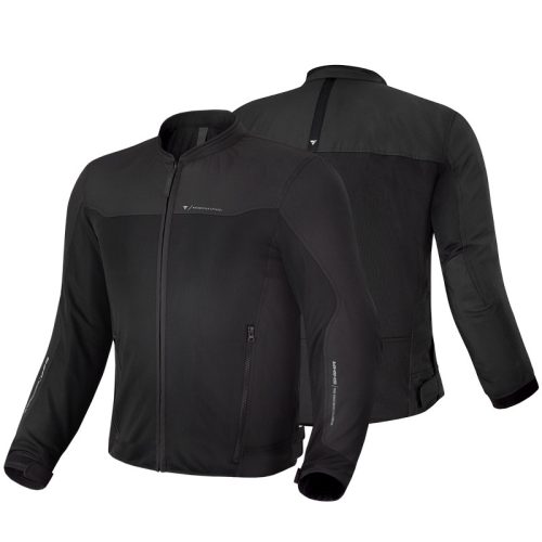 SHIMA OPENAIR Férfi motoros textil kabát | Black