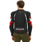 SHIMA MESHPRO 2.0 Férfi motoros textil kabát | Black/red