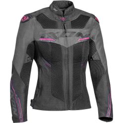 IXON Draco Női Motoros Kabát | Black/Fuchsia