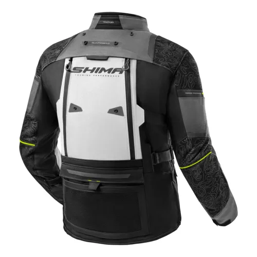 Shima TRACKER Férfi textil kabát | Grey