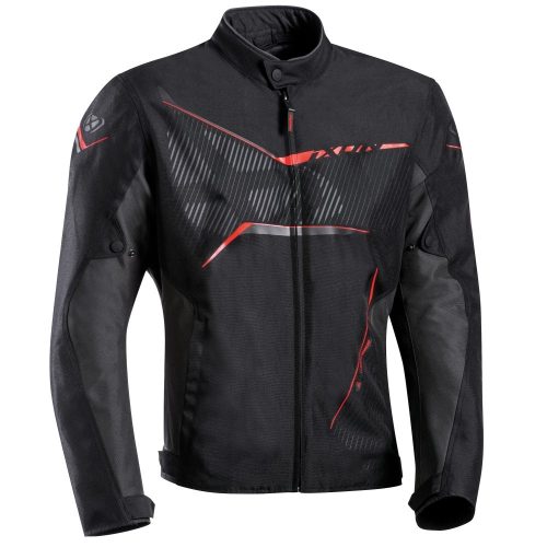 IXON Slash Light Textil kabát | Black/Red