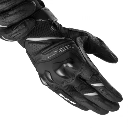 SHIMA Spark 3.0 Férfi motoros kesztyű | Black/White