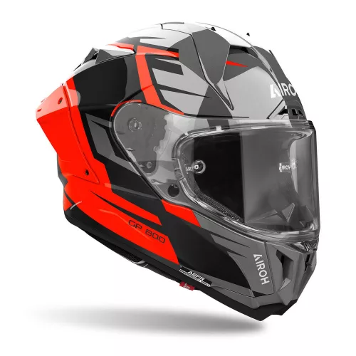 Airoh GP 800 Master Carbon bukósisak | Grey-Black-Orange